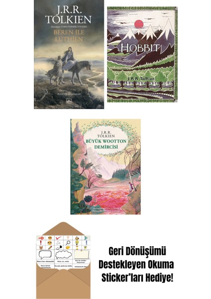 Beren ile Luthien + Hobbit (Özel Ciltli Baskı) + Büyük Wootton Demircisi (Özel Ciltli Baskı)