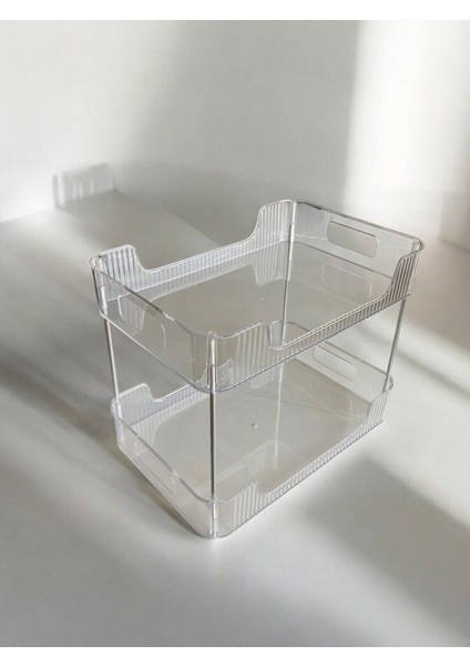 Çok Renkli Iki Katlı Çok Amaçlı Düzenleyici, Ofis ve Banyo Için Şık Tasarım fırsatları