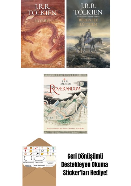 Hobbit (Resimli – Ciltli) + Beren ile Luthien + Roverandom (Özel Ciltli Baskı)