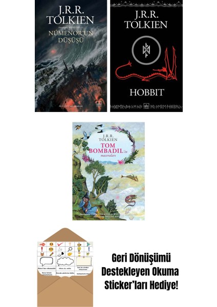 Númenor’un Düşüşü + Hobbit (Siyah Kapak) + Tom Bombadil’in Maceraları (Özel Ciltli Baskı)