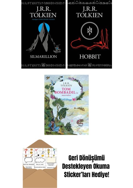 Silmarillion + Hobbit (Siyah Kapak) + Tom Bombadil’in Maceraları (Özel Ciltli Baskı)