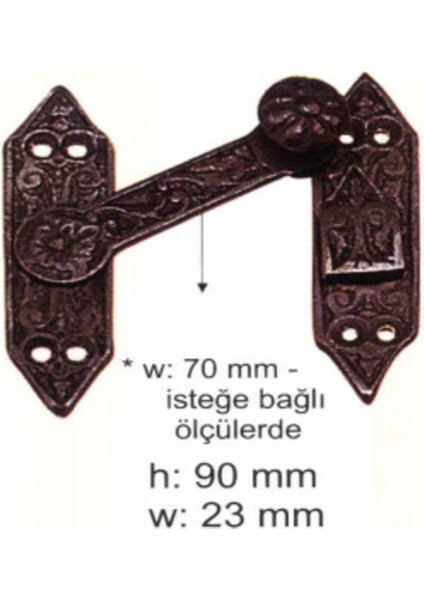 Eritme Oksit Pirinç Mandal, Sandık, Dolap ve Kapak Için Şık Detaylar modelleri
