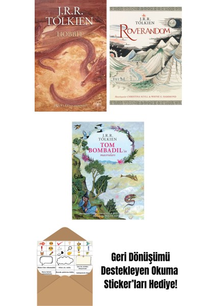 Hobbit (Resimli – Ciltli) + Roverandom (Özel Ciltli Baskı) + Tom Bombadil’in Maceraları (Özel Ciltli Baskı)