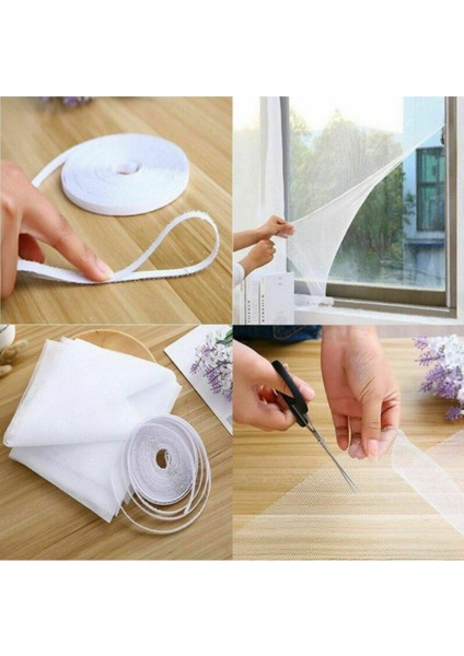 Çift Kanat Cam Pencere ve Kapı Sineklik, Uyumlu ve Koruyucu Tasarım