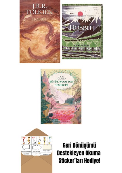 Hobbit (Resimli – Ciltli) + Hobbit (Özel Ciltli Baskı) + Büyük Wootton Demircisi (Özel Ciltli Baskı)