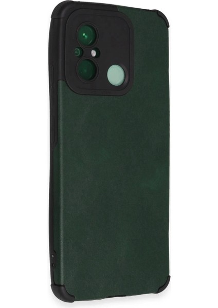 Newface Xiaomi Redmi 12C Kılıf Loop Deri Silikon - Yeşil fiyatları