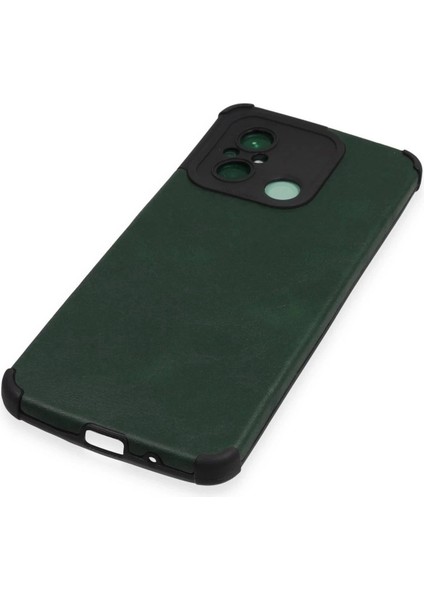 Newface Xiaomi Redmi 12C Kılıf Loop Deri Silikon - Yeşil fırsatları