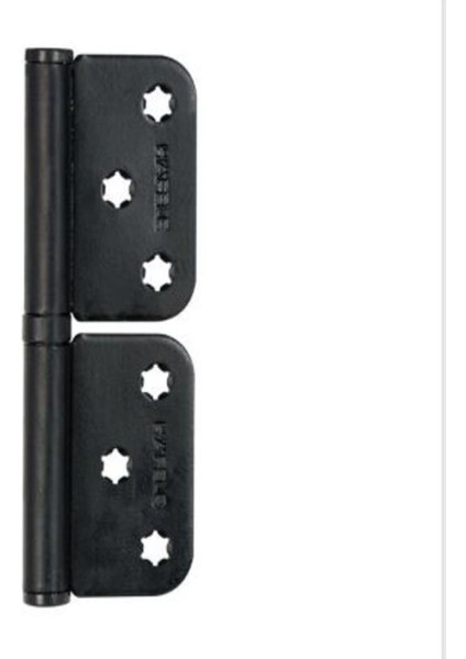 Yönsüz Çelik Siyah Kapı Menteşe 2,5mm, Dayanıklı ve Şık Tasarım