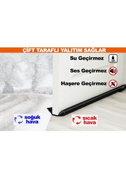 5 Adet Çift Taraflı Kapı Altı Rüzgar ve Toz Önleyici Sünger Seti modelleri