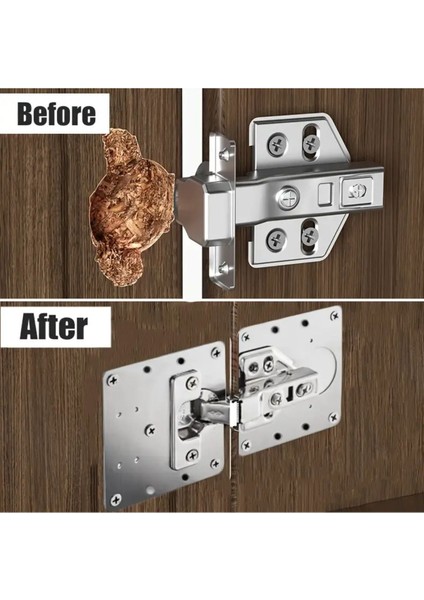 Paslanmaz Çelik Menteşe Onarım Plakası, Dayanıklı ve Kullanışlı Ürün