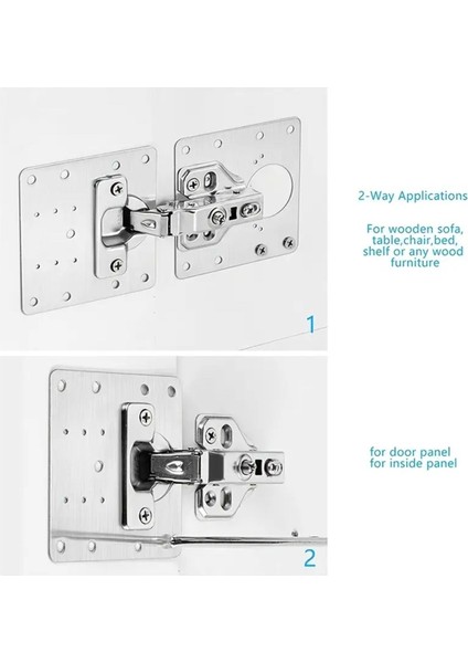 Paslanmaz Çelik Menteşe Onarım Plakası, Dayanıklı ve Kullanışlı Ürün fiyatları