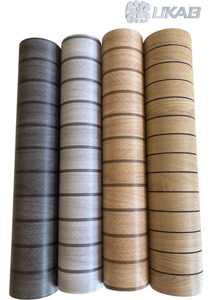 Ahşap Görünümlü Kendinden Yapışkanlı Akustik Duvar Paneli 60X280 cm Kahverengi