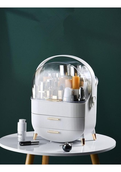 Şık Gri Çekmeceli Makyaj Düzenleyici Organizer, Temiz ve Kullanışlı Tasarım fiyatları