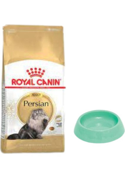 Yetişkin Kedi Maması 2 kg ve Yuvarlak Su ile Mama Kabı Seti