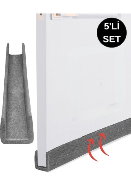 Kapı Altı Yalıtım Seti 5 Parça, Isı, Toz ve Ses Koruma Kullanışlı ve Pratik fiyatları
