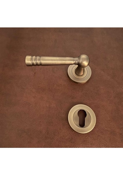 Yüksek Kaliteli Osmanlı Tarzı Sarı Yuvarlak Kapı Kolu, Sağ Yönlü, Antik Görünüm modelleri