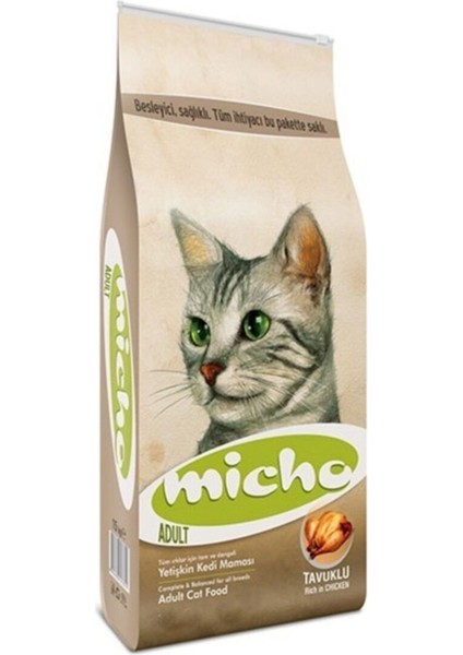Yetişkin Kedi Maması, Tavuklı, Kapalı Ambalaj, 2 Paket, 3 kg x 2, Toplam 6 kg fiyatları