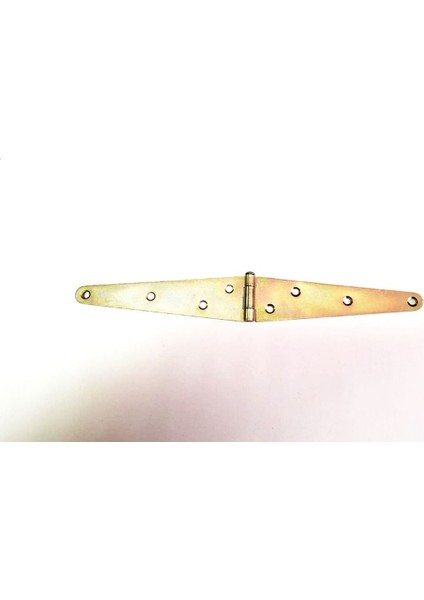 Sarı Renkli Metal Kapı Menteşesi, Çift Kuyruklu, 13,3cm, 2'li Paket