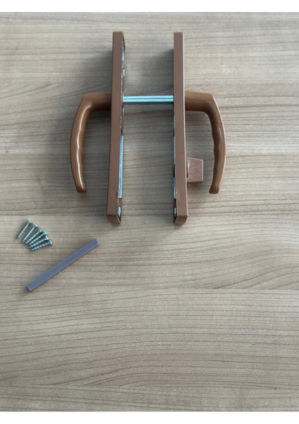Kahverengi Pvc Kapı Kolu, Balkon Için, 2 Adet, Dayanıklı ve Şık Tasarım fiyatları