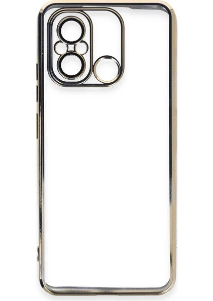 Newface Xiaomi Redmi 12C Kılıf Razer Lensli Silikon - Gold fiyatları