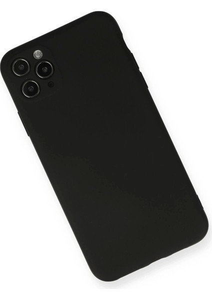 Newface iPhone 11 Pro Max Kılıf Nano Içi Kadife Silikon - Siyah fiyatları