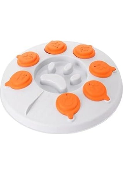 Yavaş Yeme Kabı, Kedi ve Köpekler Için, Renkli ve Eğlenceli Tasarım