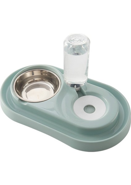 Renkli Kedi Köpek Mama ve Su Kabı, Mavi, Çok Renkli, Dayanıklı ve Pratik Kullanım