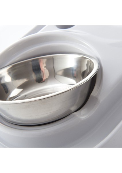 Renkli Kedi Köpek Mama ve Su Kabı, Mavi, Çok Renkli, Dayanıklı ve Pratik Kullanım