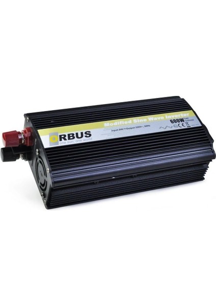 24V Dc 230V Ac Inverter 600W (Modifiye) (Çakmak Fişli-Maşalı)