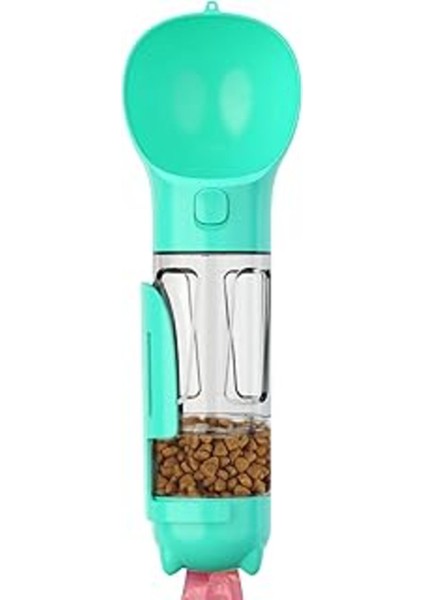 Taşınabilir Seyahat Kiti 300 Ml, Mama ve Su Kabı, Kaka Küreği ve Poşet, Evcil Hayvanlar