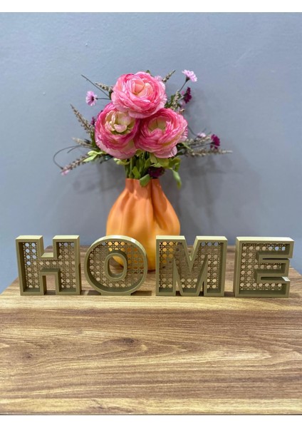 Modern Bej Ahşap Yazılı Dekoratif Hazeran, Şık ve Sıcak Ev Atmosferi Için. modelleri