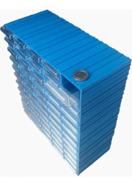 60 Çekmeceli 300 Plastik Kutu, Küçük Boy, Düzenleyici, Çok Yönlü Kullanım modelleri