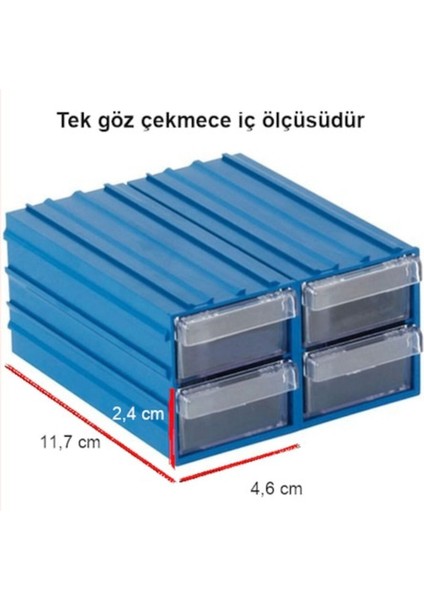 60 Çekmeceli 300 Plastik Kutu, Küçük Boy, Düzenleyici, Çok Yönlü Kullanım indirimleri
