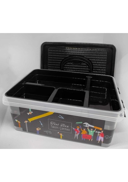 Pratik ve Şık Çok Bölmeli Taşınabilir Takım Çantası fırsatları