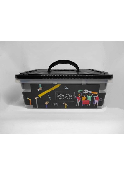 Pratik ve Şık Çok Bölmeli Taşınabilir Takım Çantası