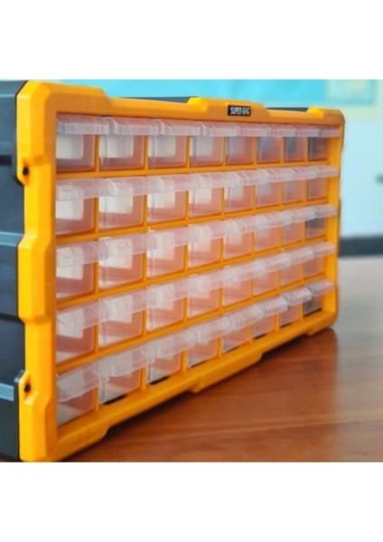 Büyük Boy 40'lı Çekmece Seti, Organizer, Vida, Dübel, Takı Kutusu fiyatları