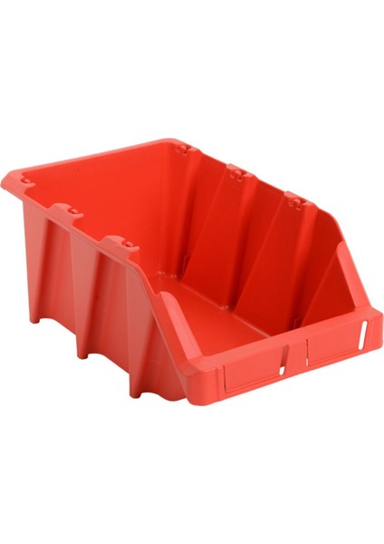 Kırmızı Renkli Çok Amaçlı Saklama Kutuları, Dayanıklı ve Şık Tasarım