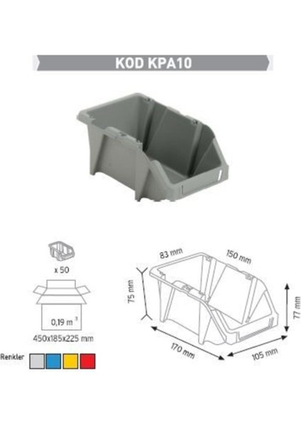 Kırmızı Renkli Çok Amaçlı Saklama Kutuları, Dayanıklı ve Şık Tasarım fiyatları
