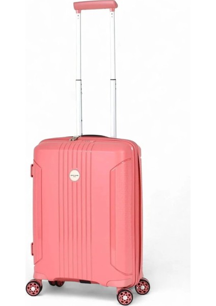 7060 Kabnin Boy Ultra Light Hafif Lüks Polipropilen Kırılmaz Tekerlekli Valiz