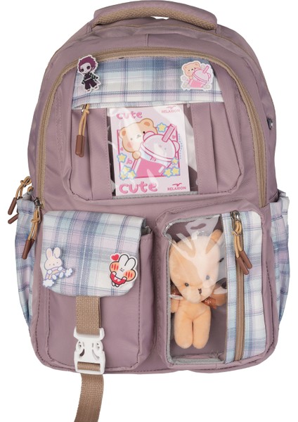 RLX-1395 3'lü Set Çocuk Ilkokul Çantası Kalemlikli Beslenme Çantalı Sırt Çantası fiyatları