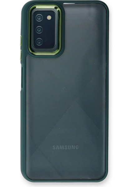 Newface Samsung Galaxy A03S Kılıf Dora Kapak - Haki Yeşil fiyatları