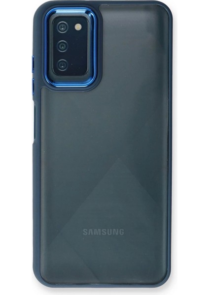 Newface Samsung Galaxy A03S Kılıf Dora Kapak - Mavi fiyatları