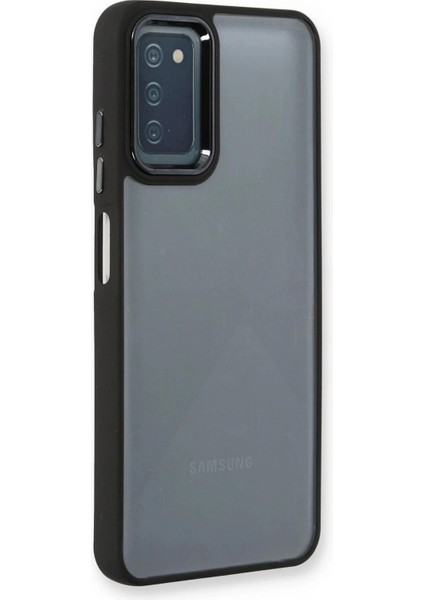 Newface Samsung Galaxy A03S Kılıf Dora Kapak - Siyah