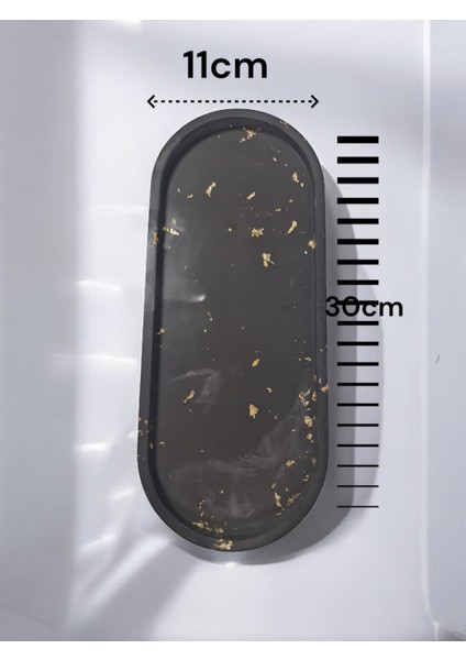 3'lü Oval Tepsi Seti, Şık ve Kullanışlı Siyah Tasarım fırsatları