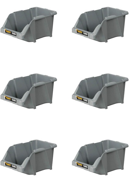 Gri Avadanlık Seti, 6'lı, 152X245X122 Mm, Şık ve Kullanışlı Tasarım