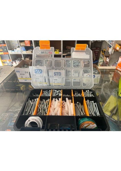 14 Parça Slim Organizer, Vida Gfb, Akıllı ve Sıkma Uç Detaylı, Kaliteli Set fiyatları