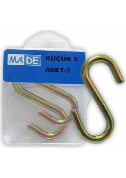 Küçük S 1 Kutu 3 Adet, Şık ve Kullanışlı Çoklu Paket