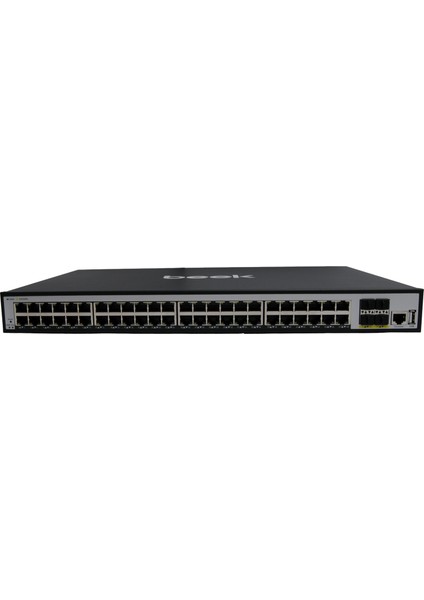 Beek L3 Yönetilebilir Poe+ Switch<br> 48 x 10/100/1000MBPS IEEE802.3AF/AT Poe+ Port (Port Başına 30.8 Watt) (Poe Güç Bütçesi Maks. 500 Watt)<br> 4 x 1/10G Base-X Sfp+ Yuva<br> 1 x Konsol Port<br> 1 x USB Port<br> 6kv Surge Ko