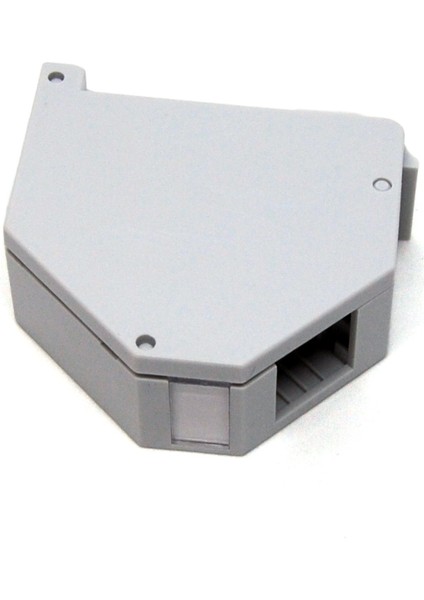 Beek Dın-Ray Için Keystone Muhafazası, 1 x Keystone Için Dın-Ray Adaptörü, Etiket Bölümü, Topraklama Yayı, Yan Kapak<br> beek Keystone Housing For Dın-Rail Mounting, Dın-Rail Adapter For 1 x Keystone, Labeling Field, Earthing Spring, Side Cover