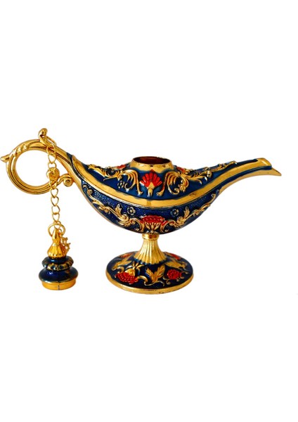 Mavi Vintage Sihirli Lamba, 13X8.5 Cm, Dekoratif, Şık Tasarım fiyatları